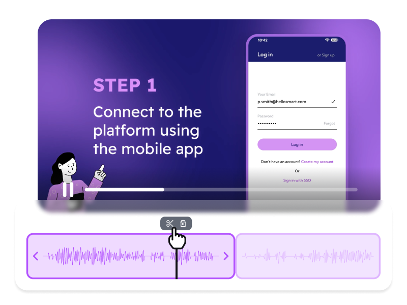 Highlight Key Moments with a Voice-over