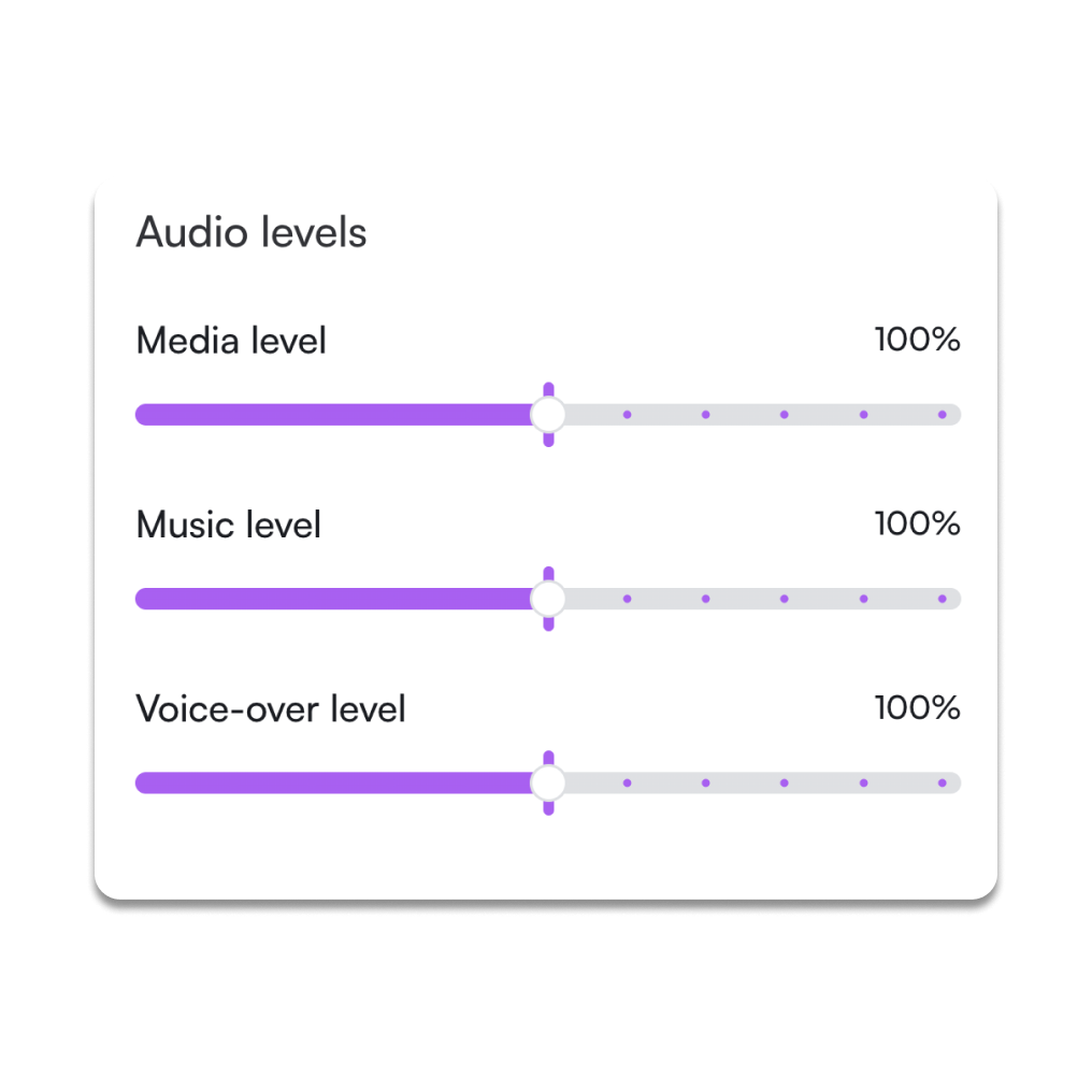 Adjust Sounds Levels in Your Videos