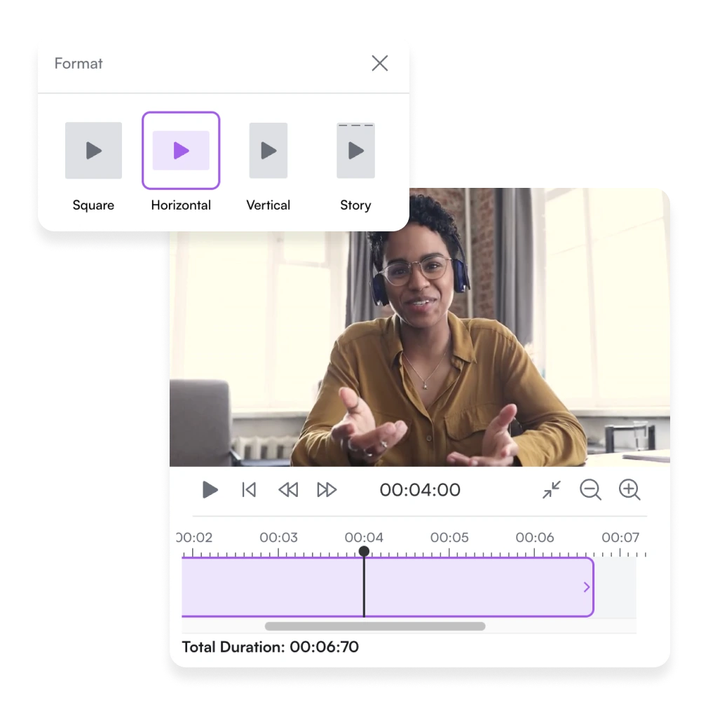 Convert to MP4 for better playability