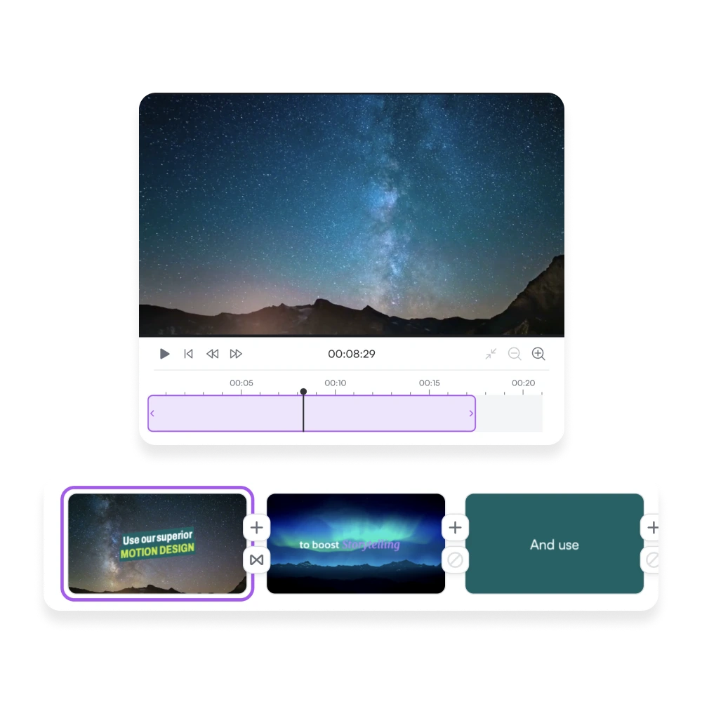 Easily merge two videos together